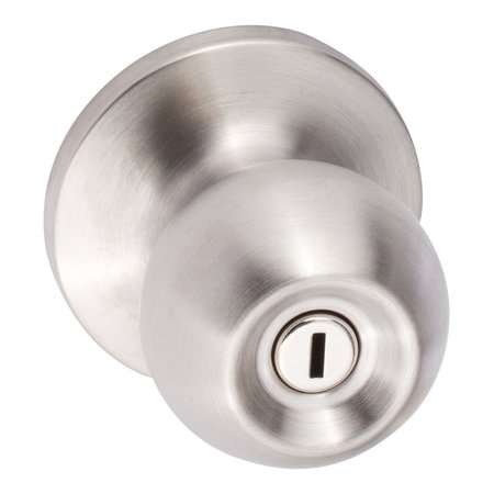 SURE-LOC HARDWARE Sure-Loc Hardware Tahoe Privacy Knobset, Satin Stainless TA102 32D